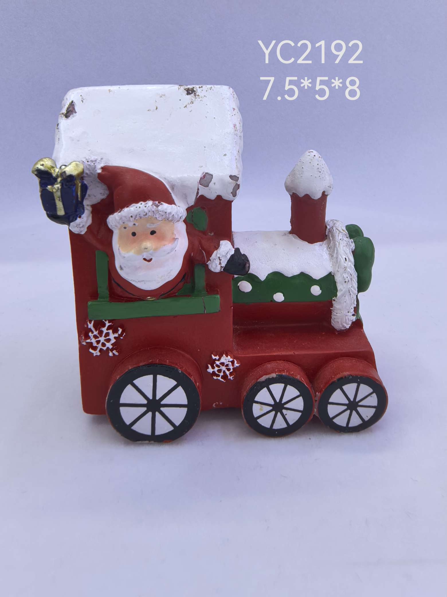 树脂工艺品冰箱贴小摆件家居饰品创意礼品装饰摆件，圣诞系列礼品，