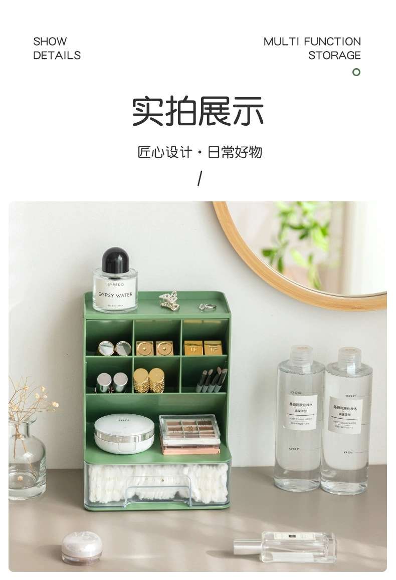 R37-950 slanting pen holder desktop storage box Stationery desk rack detail image 9