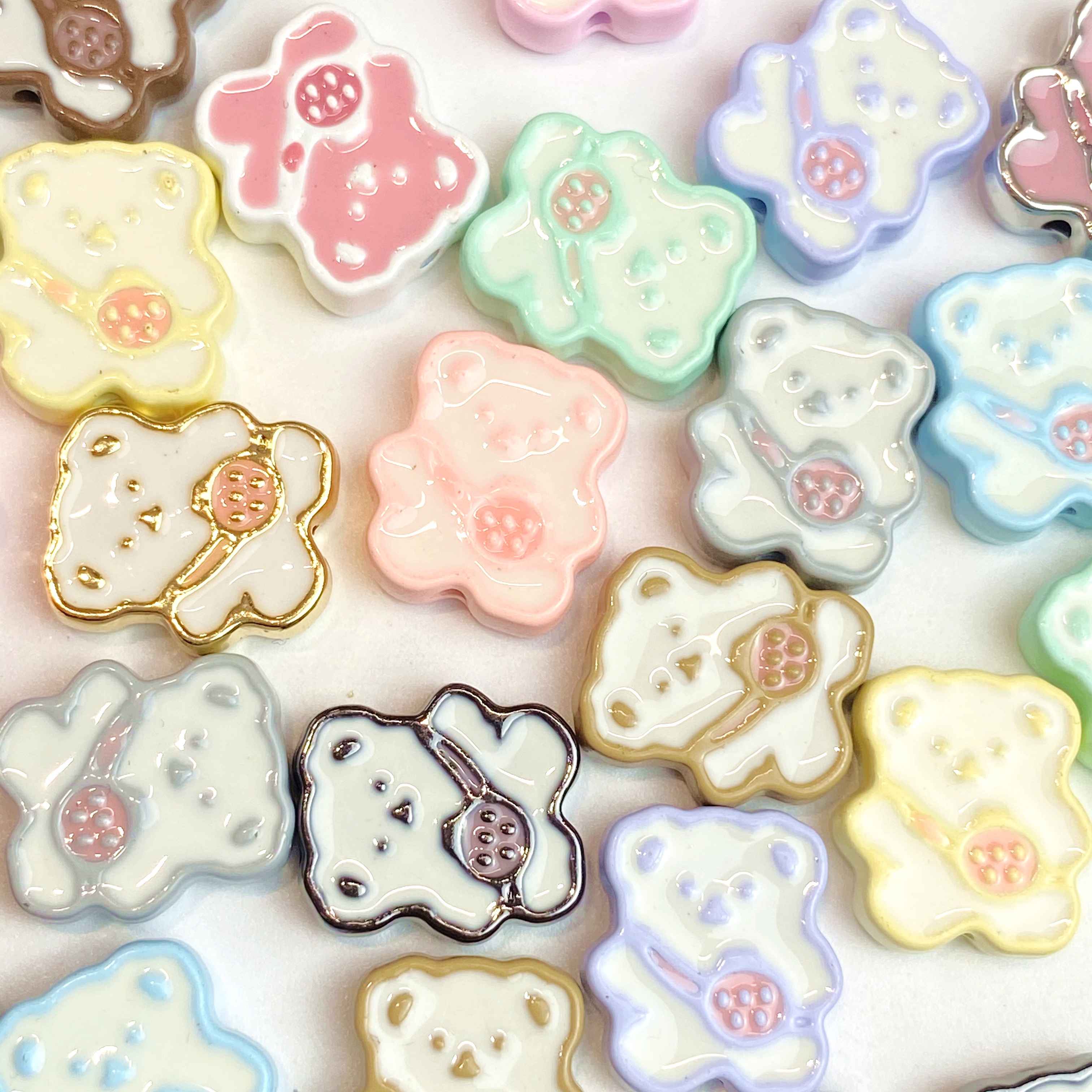 Alloy backpack bear diy/ Bracelet Pendant, keychain, mobile phone pendant, accessory and jewelry making materials Item Picture