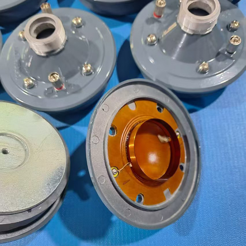 Sound membrane, voice coil, coil drive head, magnetic head, horn type Marine speaker drive head Specification drawing