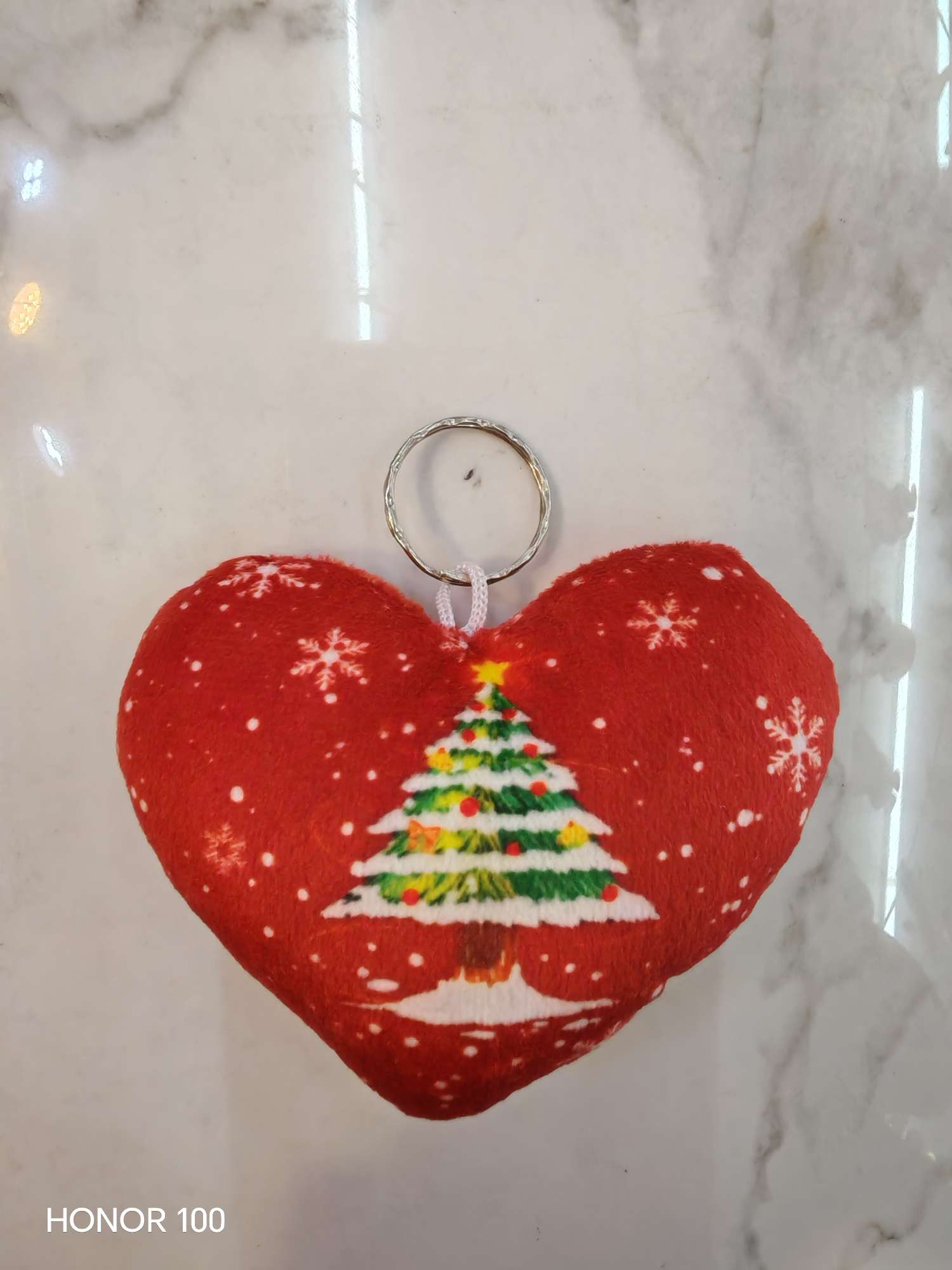 Christmas craft decorative pendants, Christmas fabric pendants detail image 3