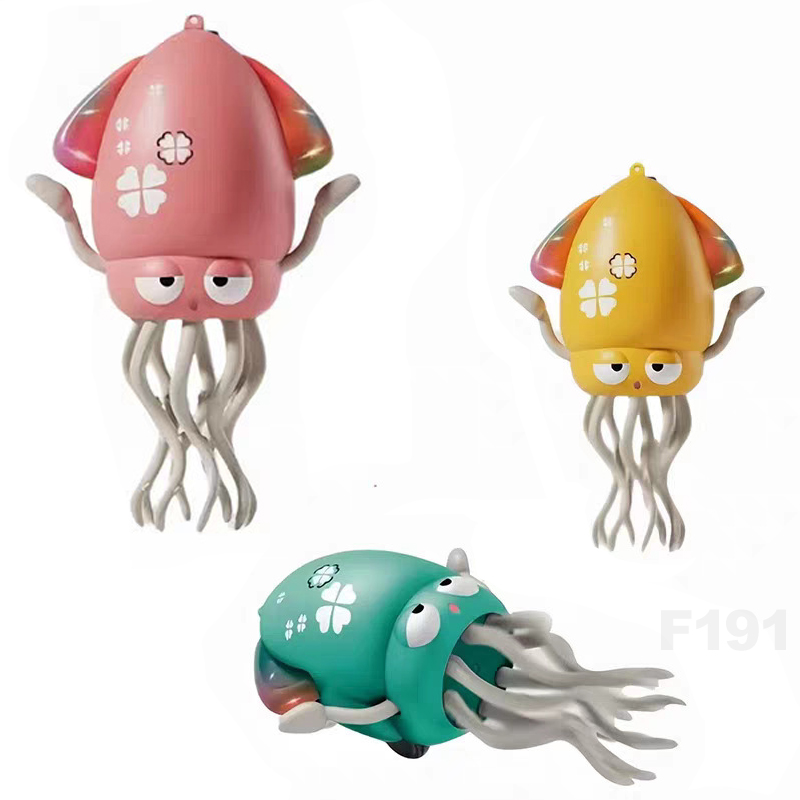 电动跳舞章鱼 魔性跳舞章鱼 电动玩具 新款玩具 外贸玩具 JUGUETE  智能玩具 TOYS白底实物图