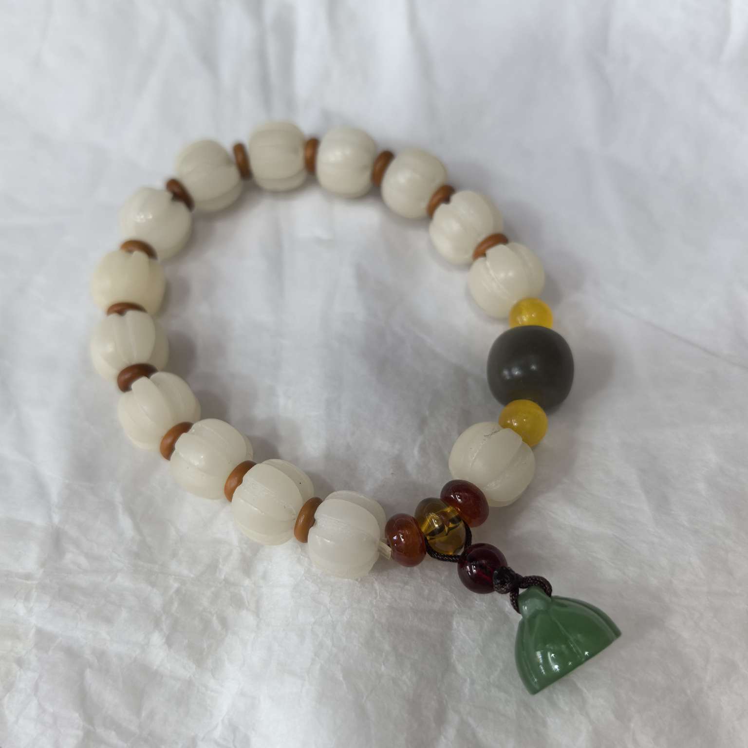 菩提佛珠手串菩提根工艺品礼品饰品男女配件白底实物图