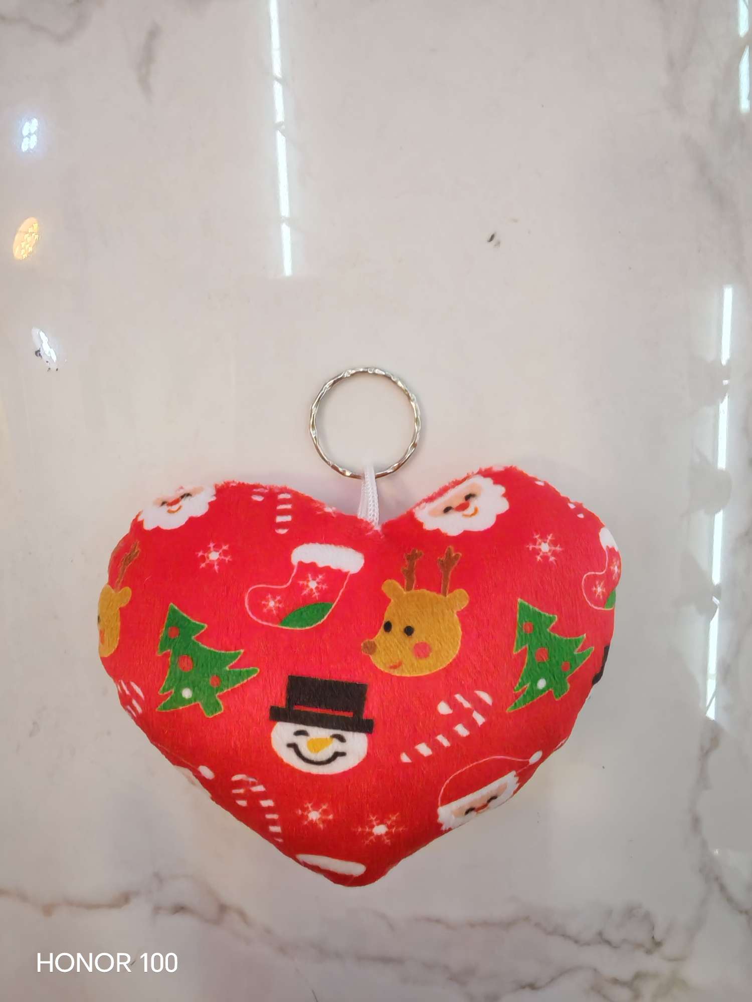 Christmas craft decorative pendants, Christmas fabric pendants detail image 4