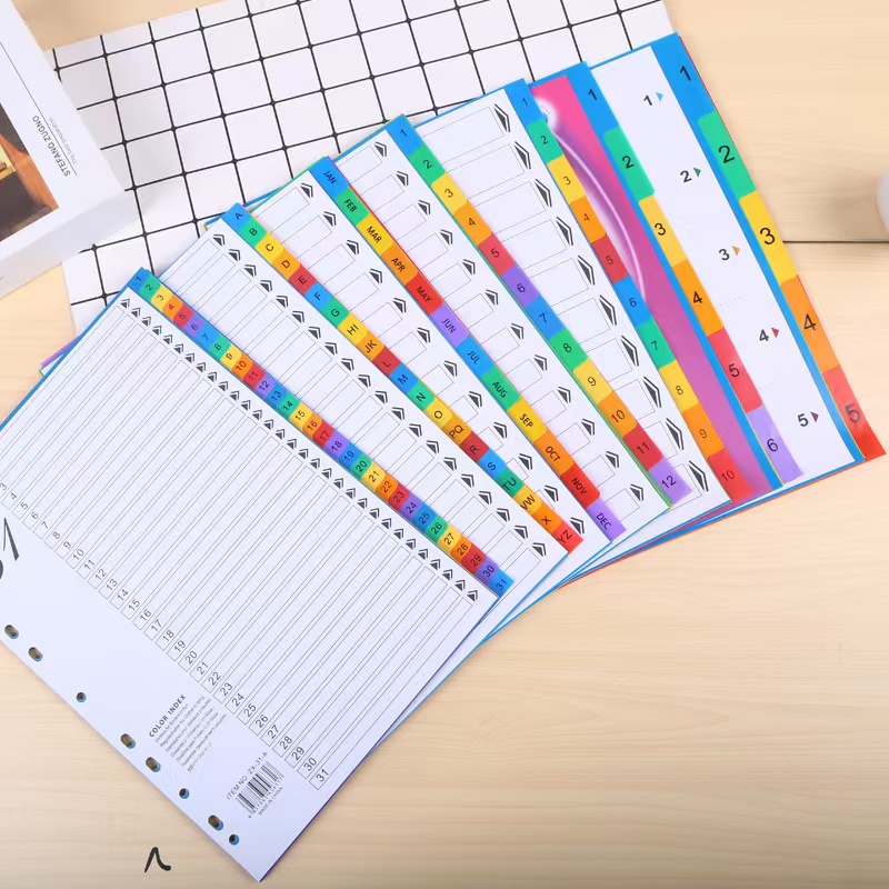 PP分类页，纸质分类页