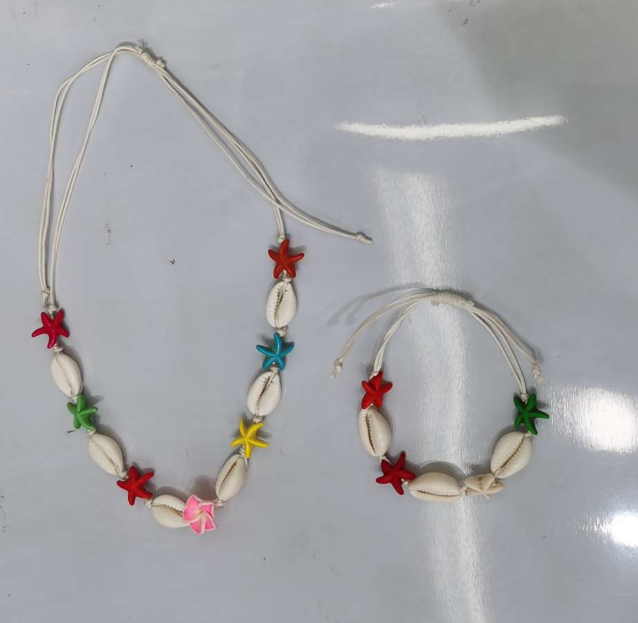 天然贝壳手链星星时尚手饰简约百搭水晶手串个性首饰潮流饰品