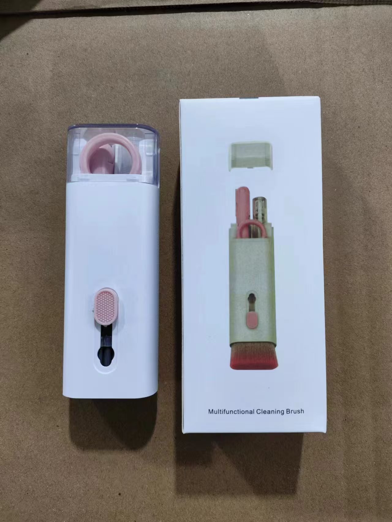 七合一多功能电脑键盘清洁刷套装蓝牙耳机清洁手机屏除尘拔键神器