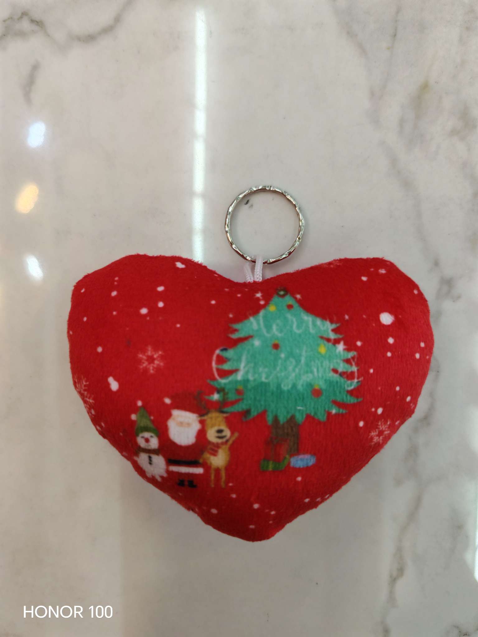 Christmas craft decorative pendants, Christmas fabric pendants detail image 2