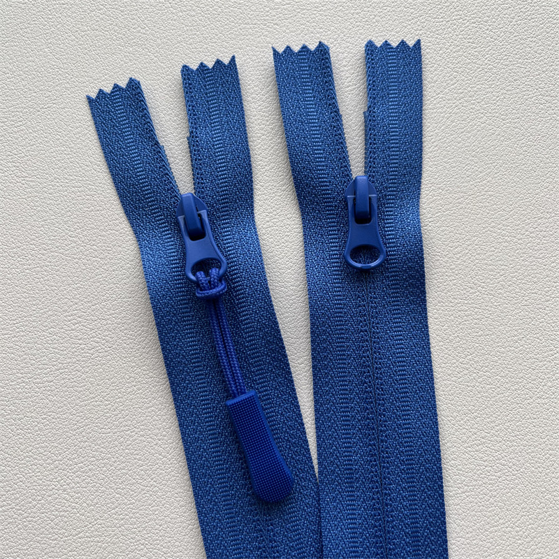 尼龙拉链彩色服装被套裤子尼龙拉链西裤门襟短拉链闭尾裤子拉链防开防滑