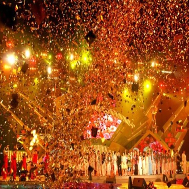 舞台灯/单孔全彩激光灯染色/火焰灯/婚庆/红灯笼白底实物图