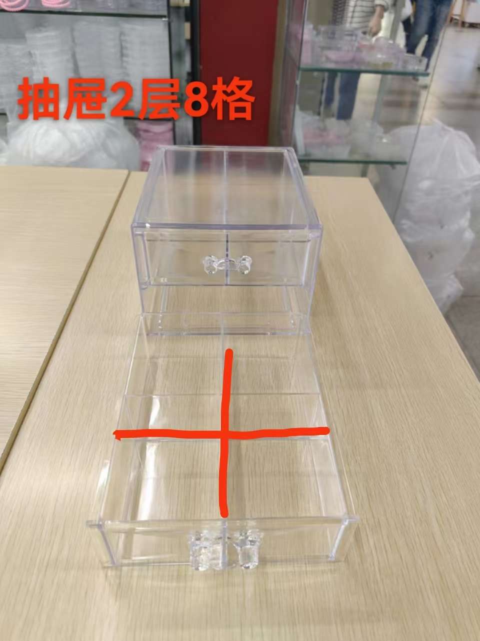 亚克力展示台首饰盒手表盒子饰品包装收纳PE饰品盒首饰袋卡纸首饰盒饰品盒手表盒子亚克力展示台手表盒子亚克力展示台pe饰品盒详情图2