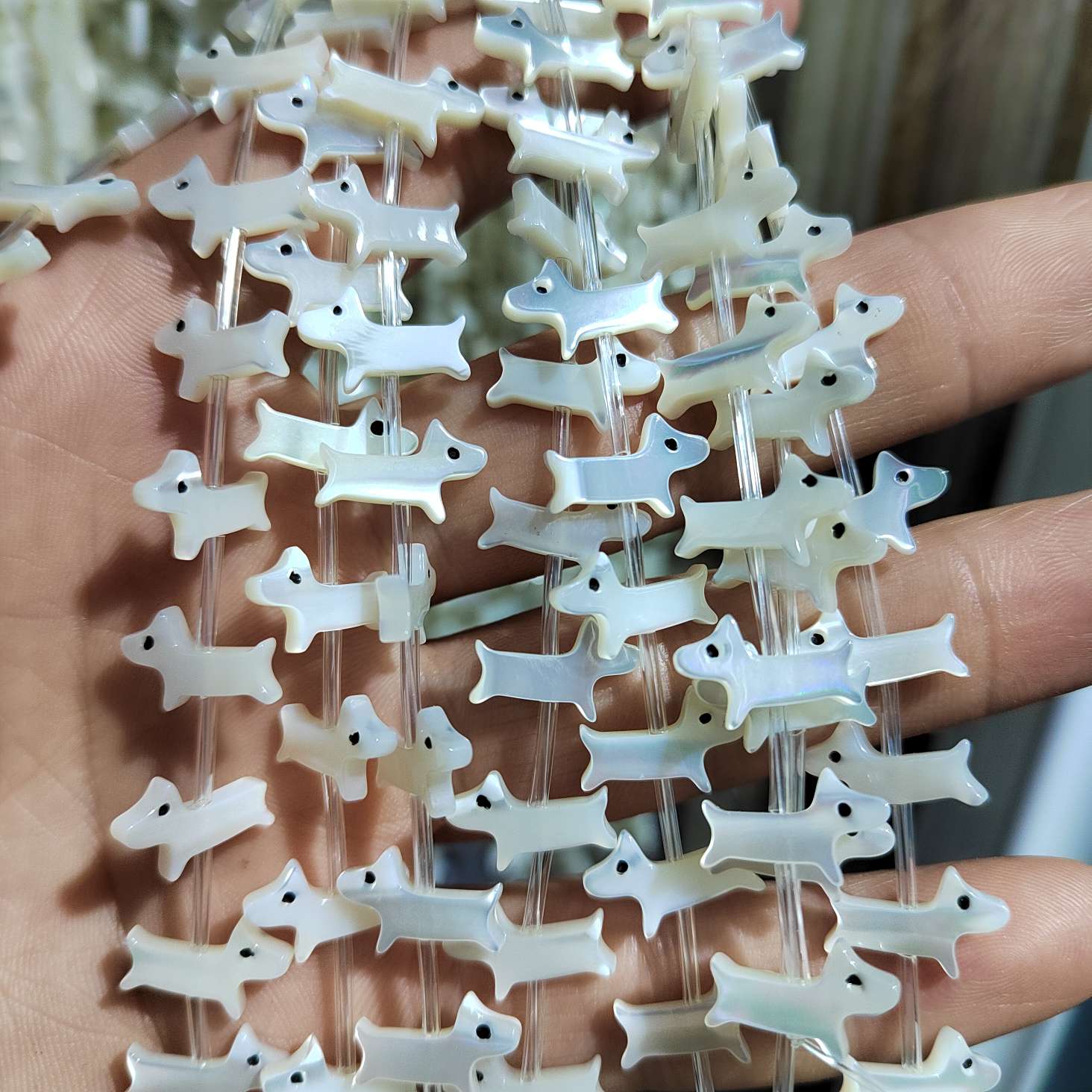 DIY shell jewelry accessories, handcrafted materials, diy jewelry creative design and decoration