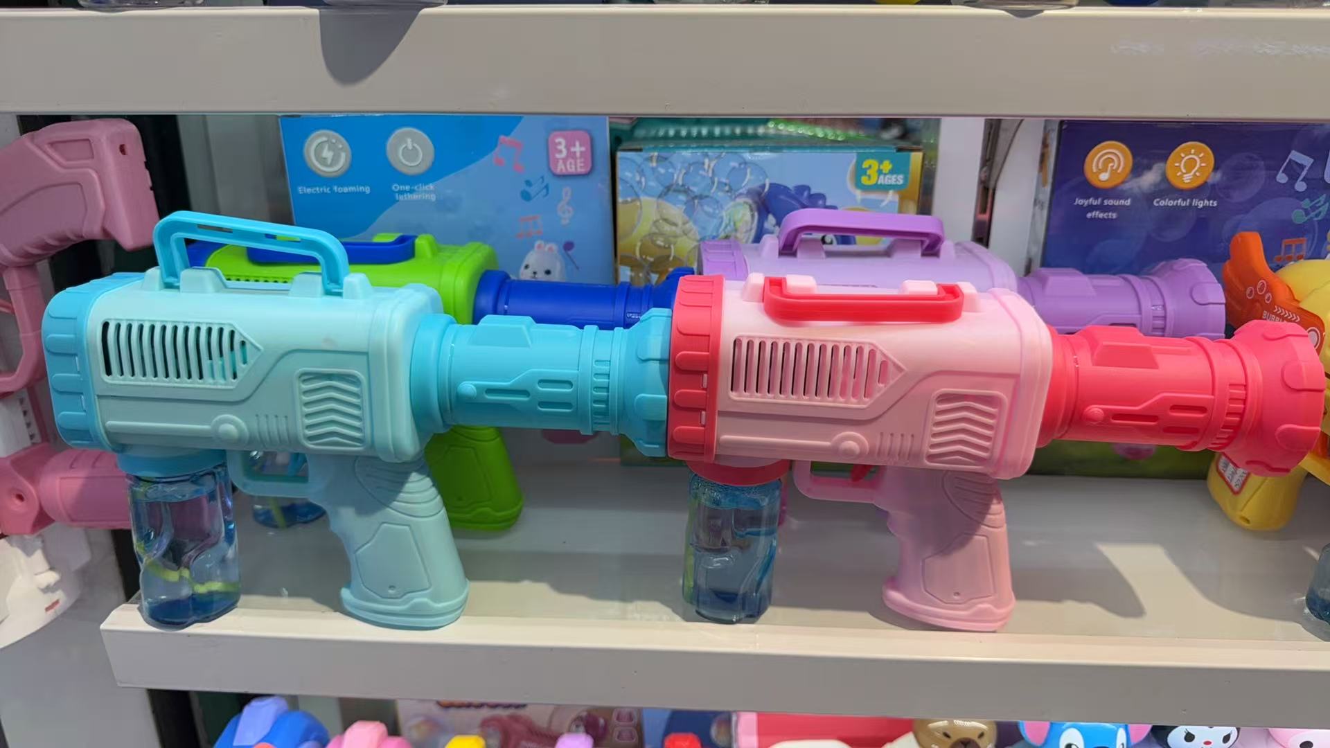 New bubble sticks, best-selling items, fun animal-shaped children's outdoor toys, creative gifts, children's Day toys, children's toys, toys Specification image