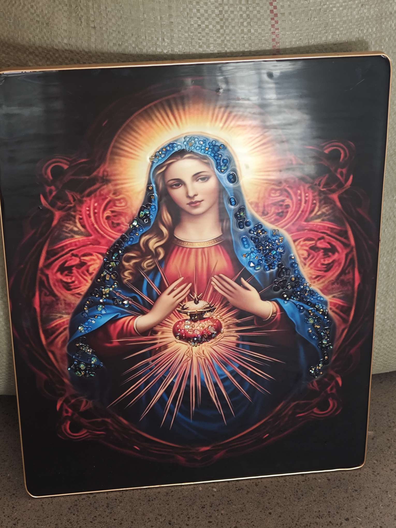 3D画装饰画沙发背景画画晶瓷画画框相框相框铝合金相框摆台详情图11
