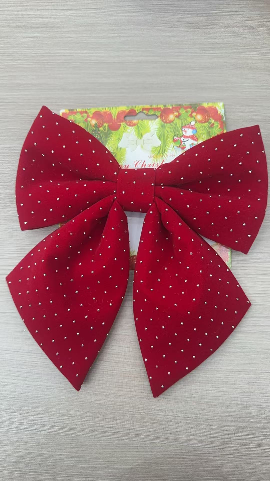 外贸专供，圣诞蝴蝶结圣诞树裙南瓜彩条圣诞球办公文化用品圣诞装饰品节日布置圣诞装饰品圣诞装饰品