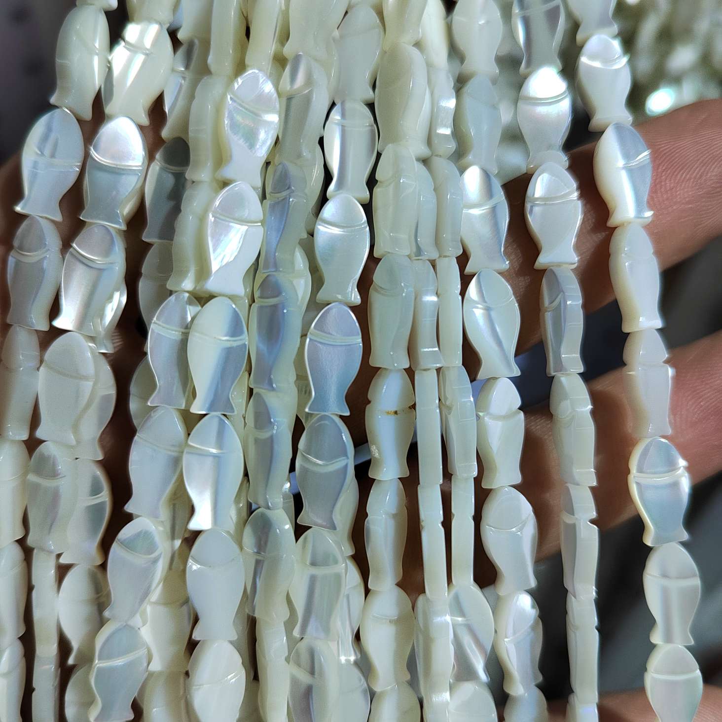 DIY shell-shaped five-pointed star beads jewelry accessories, handcrafted materials, creative jewelry diy decoration