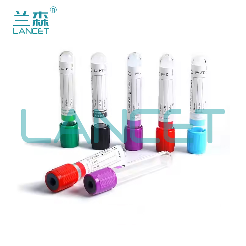Disposable negative pressure vacuum blood collection tubes, common blood tubes, conventional tubes, EDTA separation gel anticoagulant tubes Item Picture
