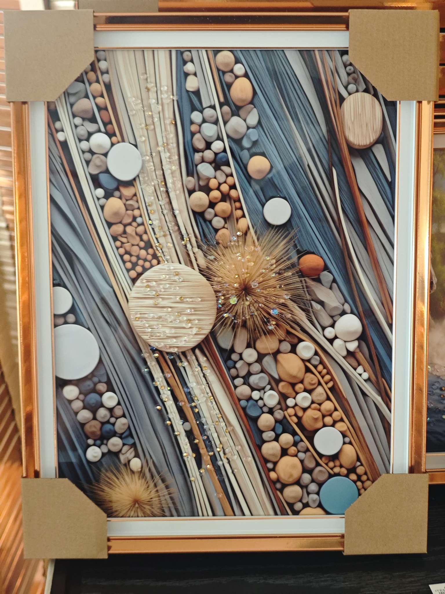 海洋风铝合金相框摆台 家饰装饰框架画框简约创意照片相框画框详情图4