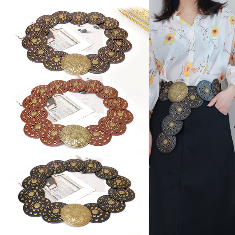 Bohemian metal butterfly waist chain women's decoration paired with skirt, sweater, ethnic style retro pants, belt and waist belt thumbnail
