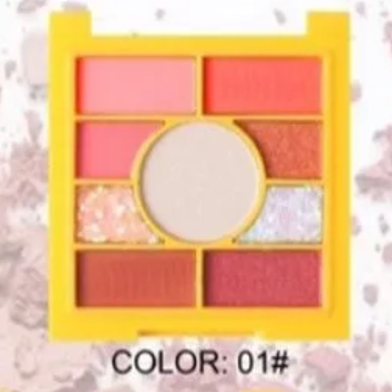 眼影盘小盘 色泽靓丽易上色不易脱妆眼影 02