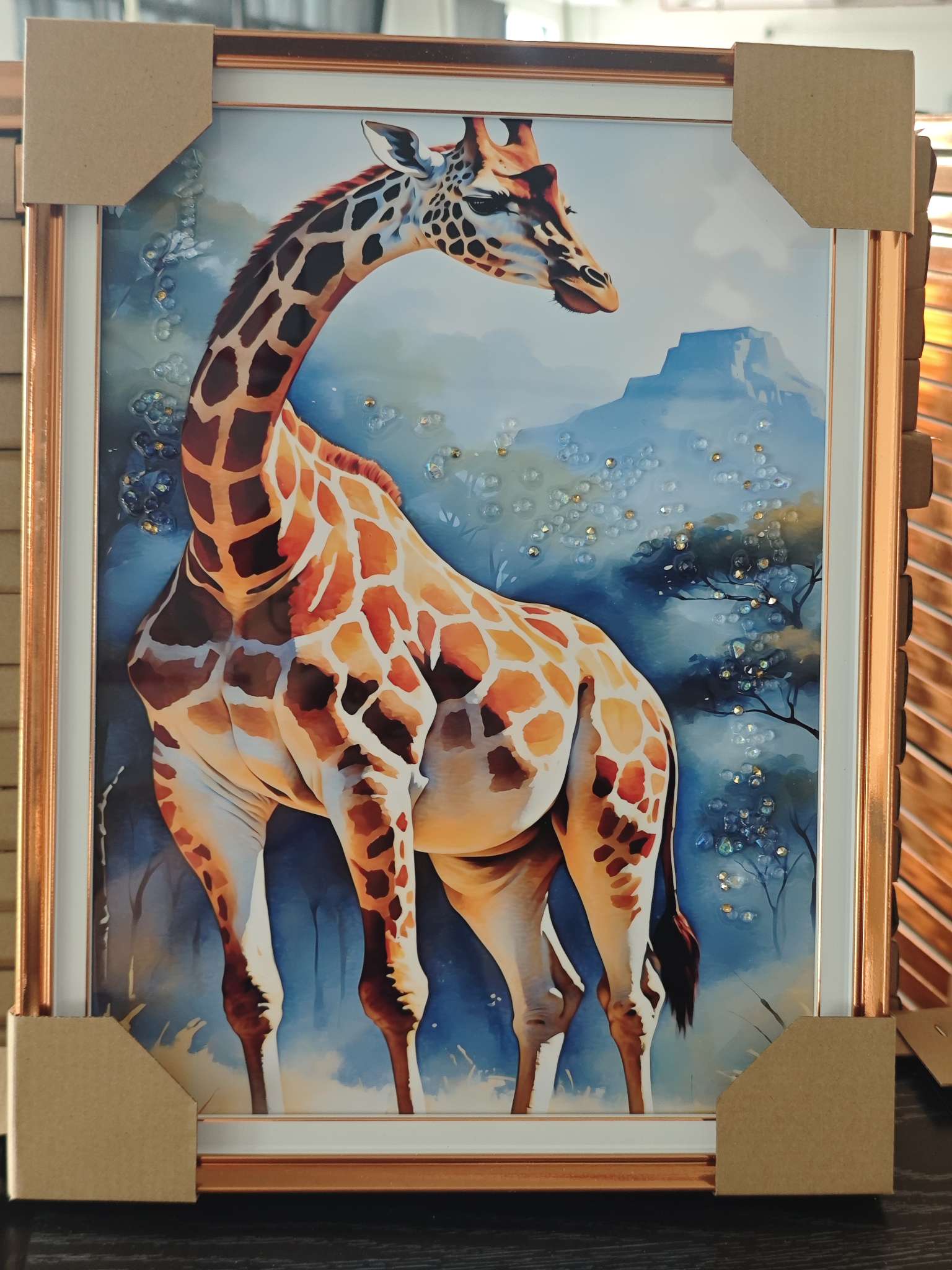 海洋风铝合金相框摆台 家饰装饰框架画框简约创意照片相框画框详情图2