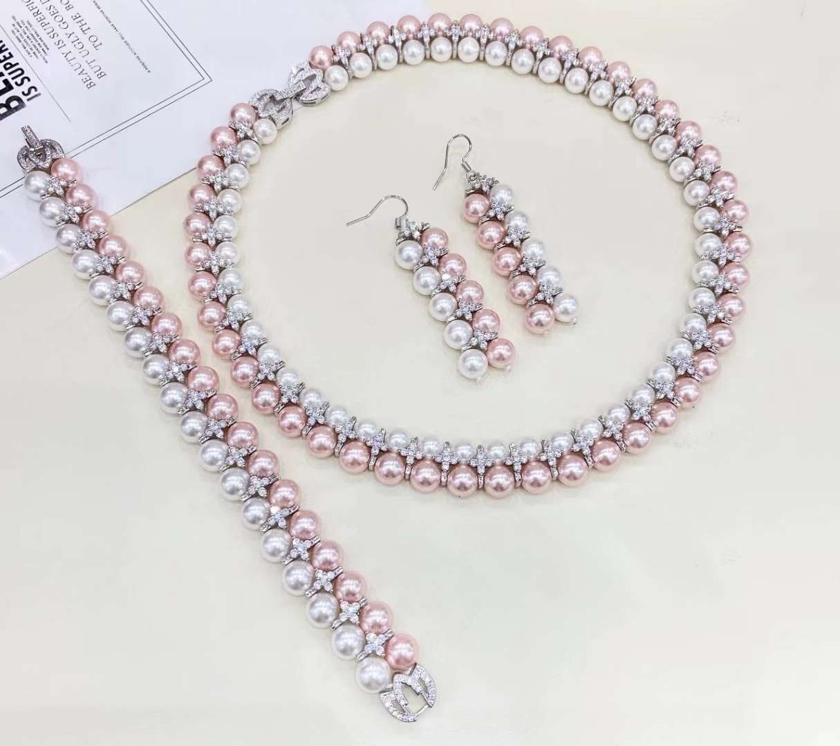 淡水珍珠项链银饰饰品 时尚简约珍珠项饰 优雅气质女士配饰详情图4