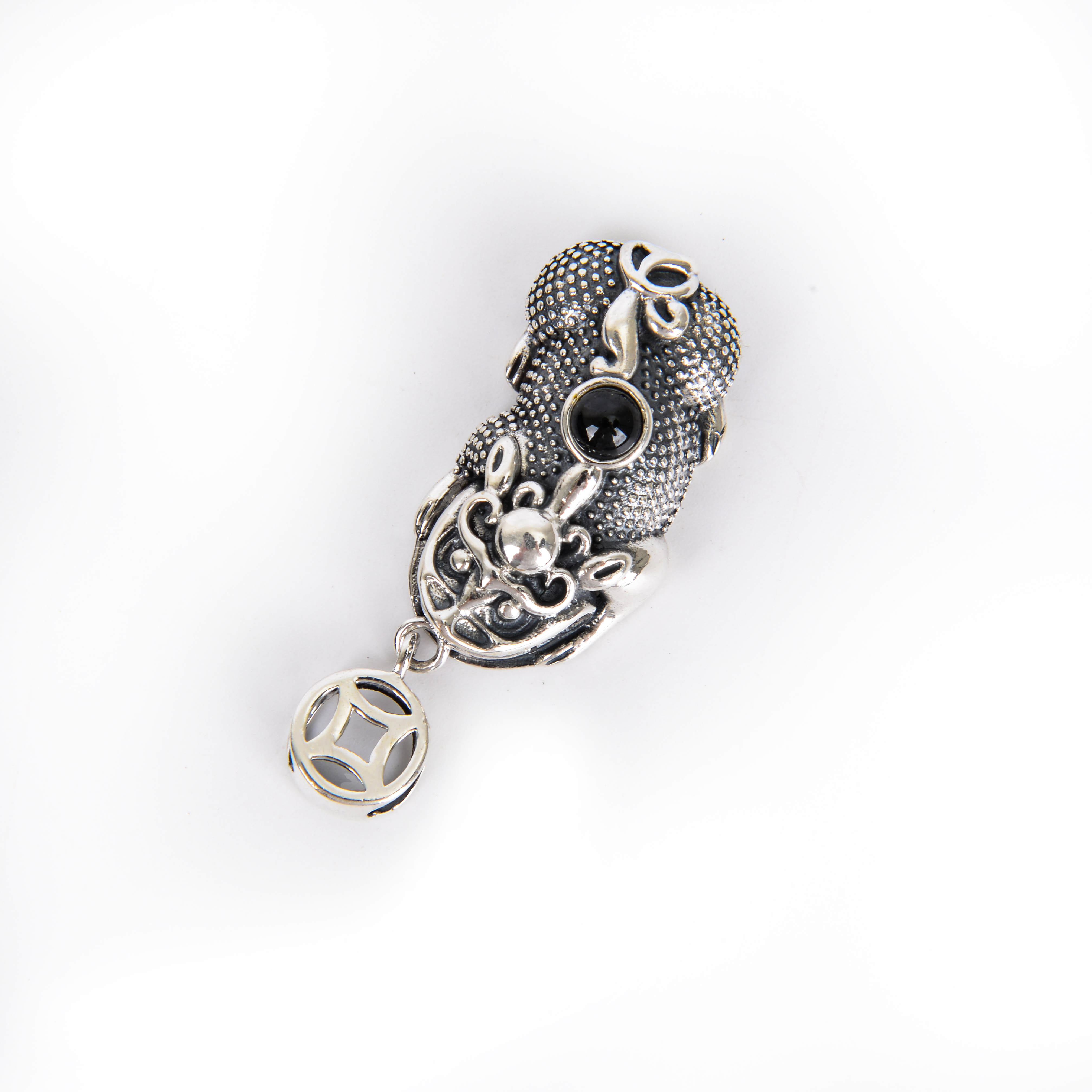 微镶锆石吊坠配件/铜镀金饰品/吊坠/宠物骨灰盒/锆石吊坠产品图