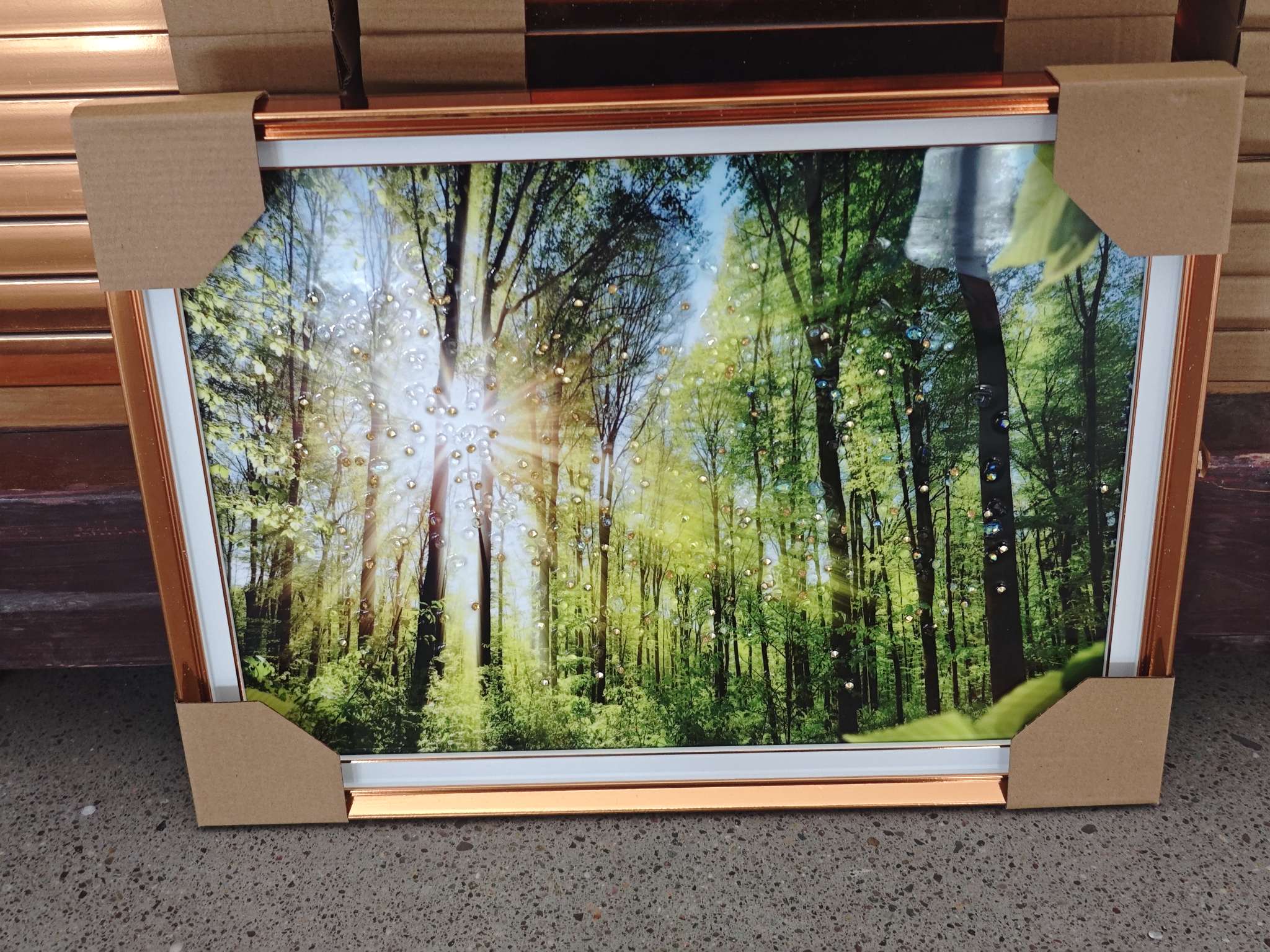 海洋风铝合金相框摆台 家饰装饰框架画框简约创意照片相框画框详情图6