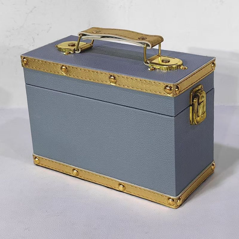 收纳盒，工艺摆件，装饰道具，箱包皮具，日用百货桌面摆件，圣诞节礼品盒，手提包装盒木质品工艺品详情1