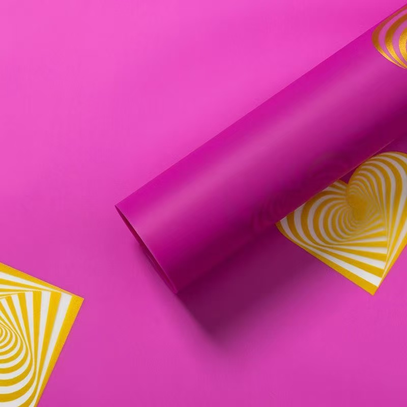 Croti Ai Neon Paper, flower packaging, flower wrapping paper, bouquet wrapping paper Application Scenario