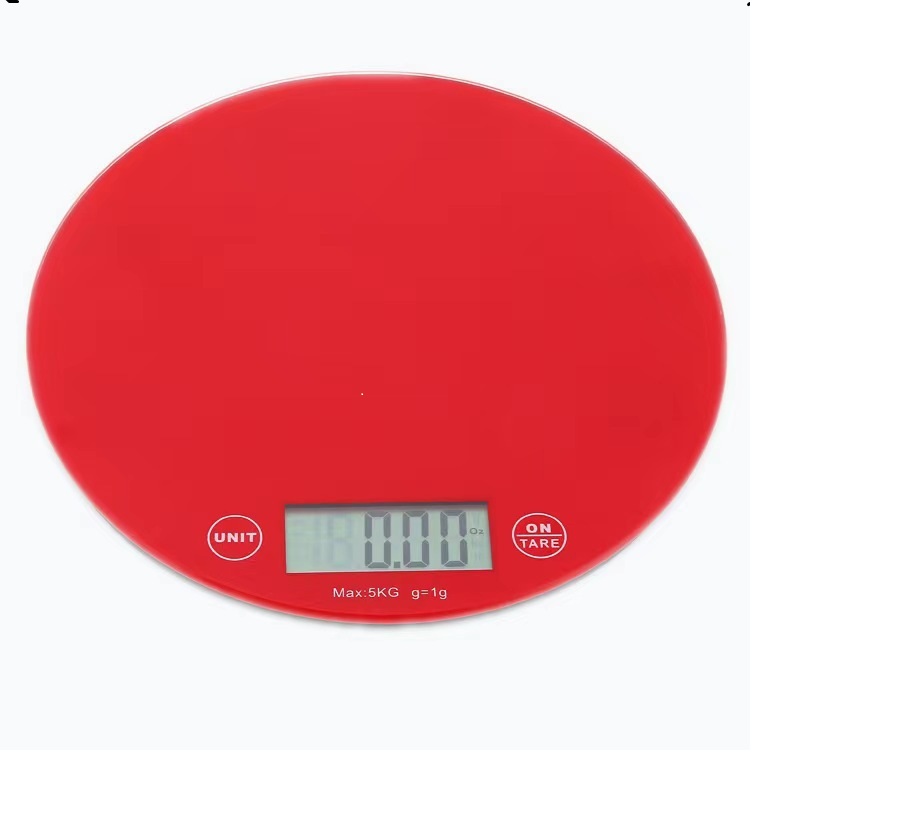 Factory wholesale glass touch screen kitchen scales, household electronic scales, 5kg, 1g portable baking gram scales, food scales