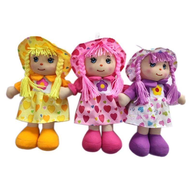 超柔软的萌宠，填充棉公仔芭比音乐热销亚马逊欧美娃娃玩具，小女孩的最爱，外贸专供产品图