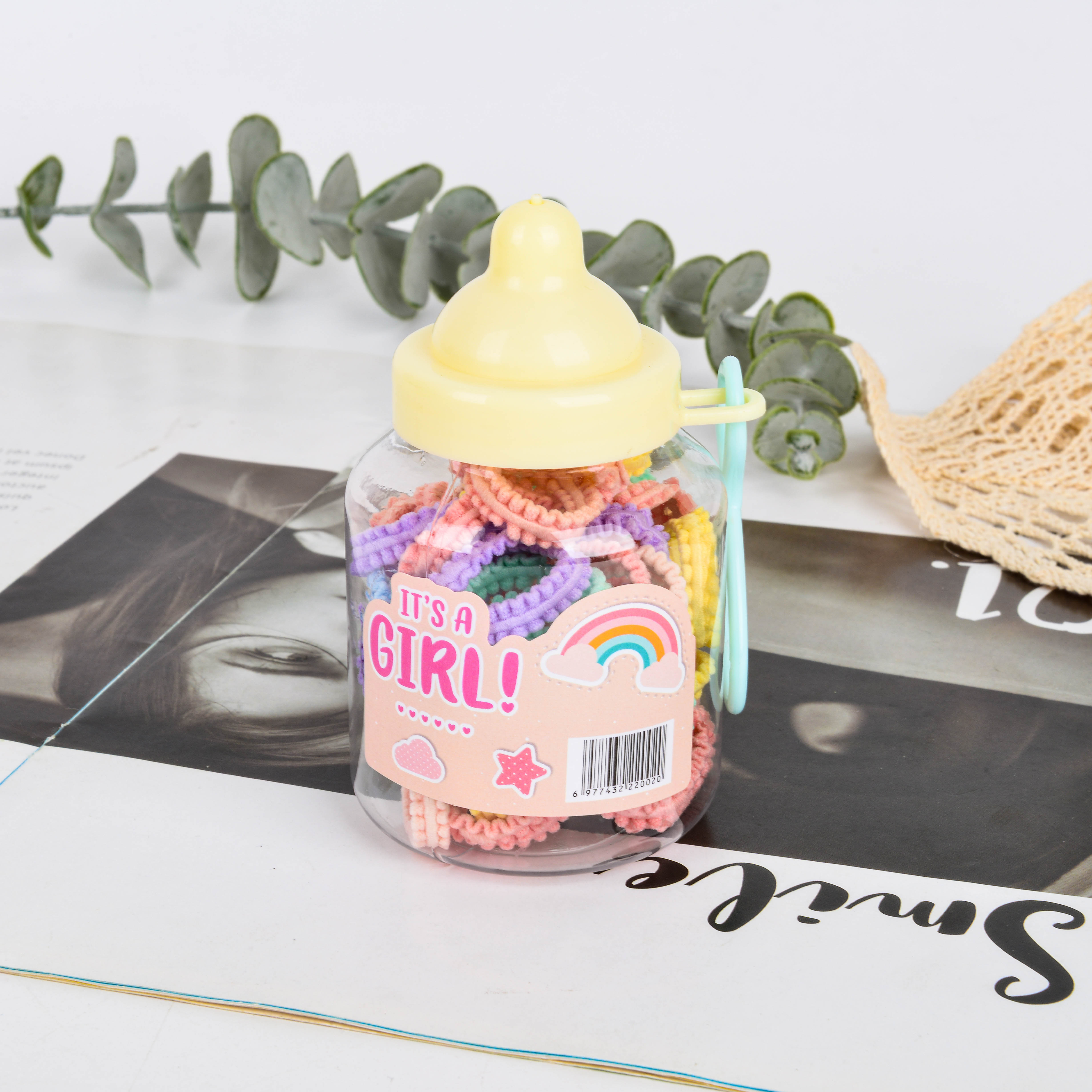 Korean-style simple and fashionable women's hair accessories, hair ties, headwear and hair bands, multi-functional and elegant style details Picture