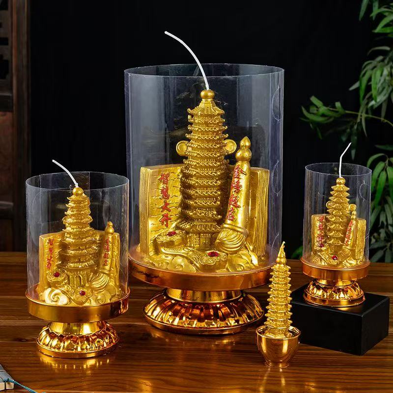 佛教用品供灯/佛教用品/礼佛/佛具电子蜡烛/荷花白底实物图