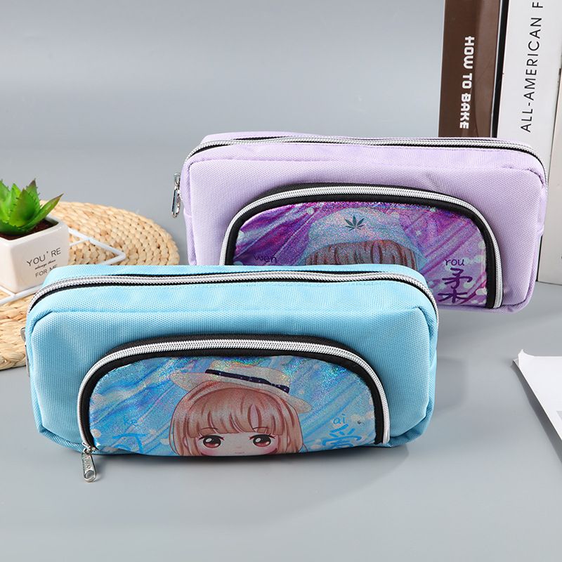 铅笔袋硅胶/透明PVC笔筒/办公用品/文创/便签本细节图