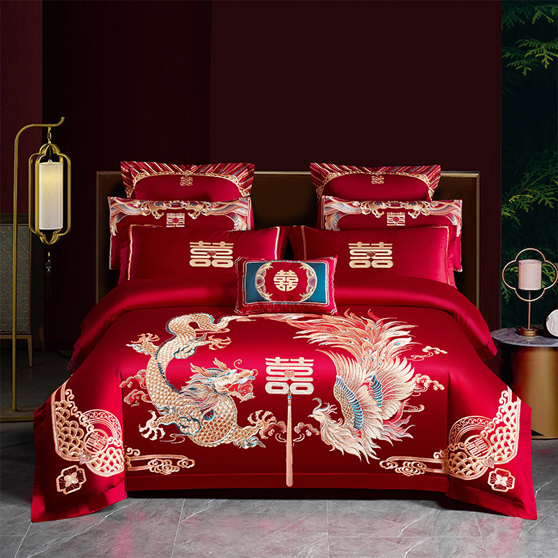 国潮婚庆的四件套