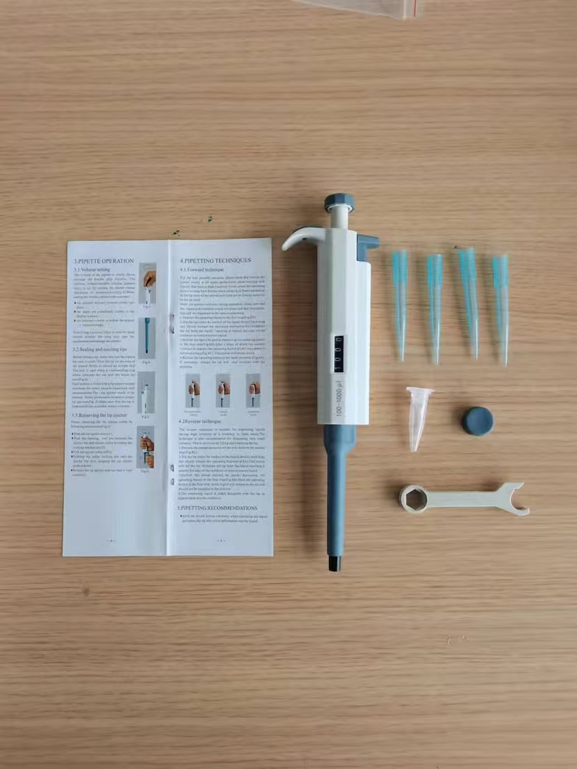 Single-channel adjustable manual large-capacity micro Weifeng pipette, laboratory pipette, pipette Specification image