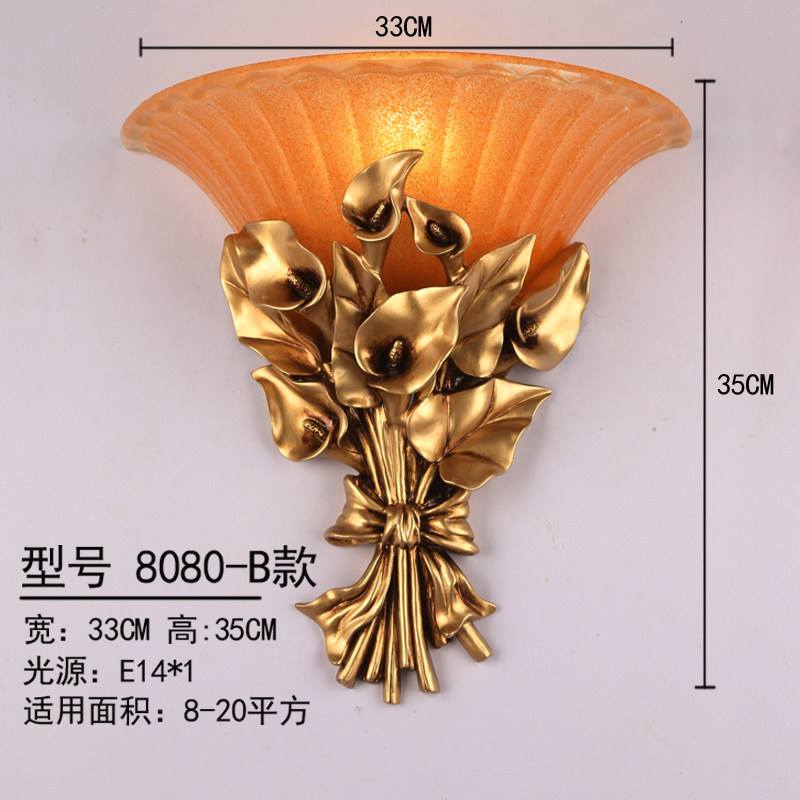 壁灯客厅创意北欧个性卧室天使大象别墅工程过道背景墙欧式床头灯详情3