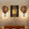 Creative resin lion head wall lamps, grand European-style living room background wall, staircase corridor, hotel engineering, club decoration Specification image