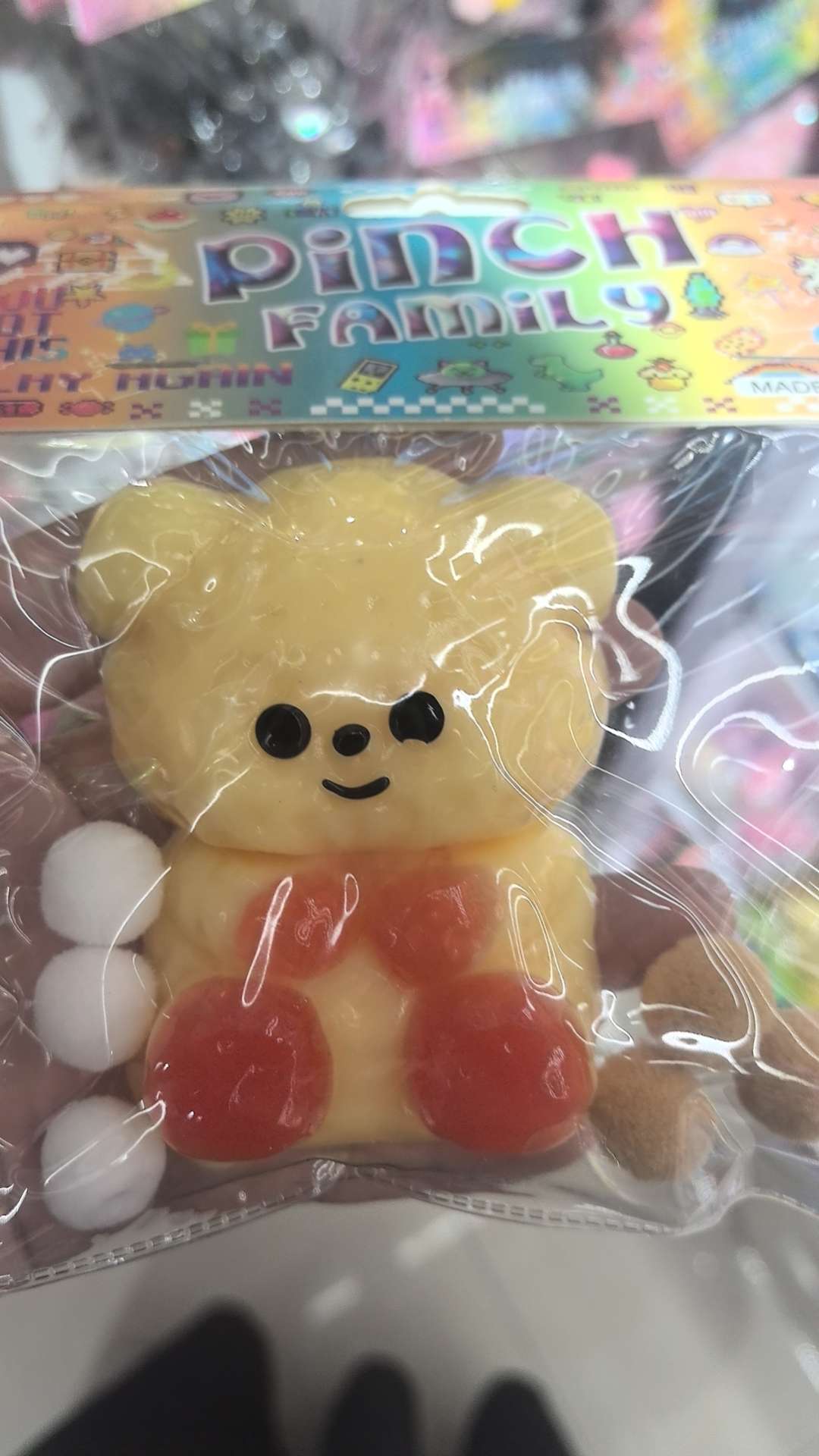 捏捏乐奶油小熊 大人小孩都可以玩的解压神器