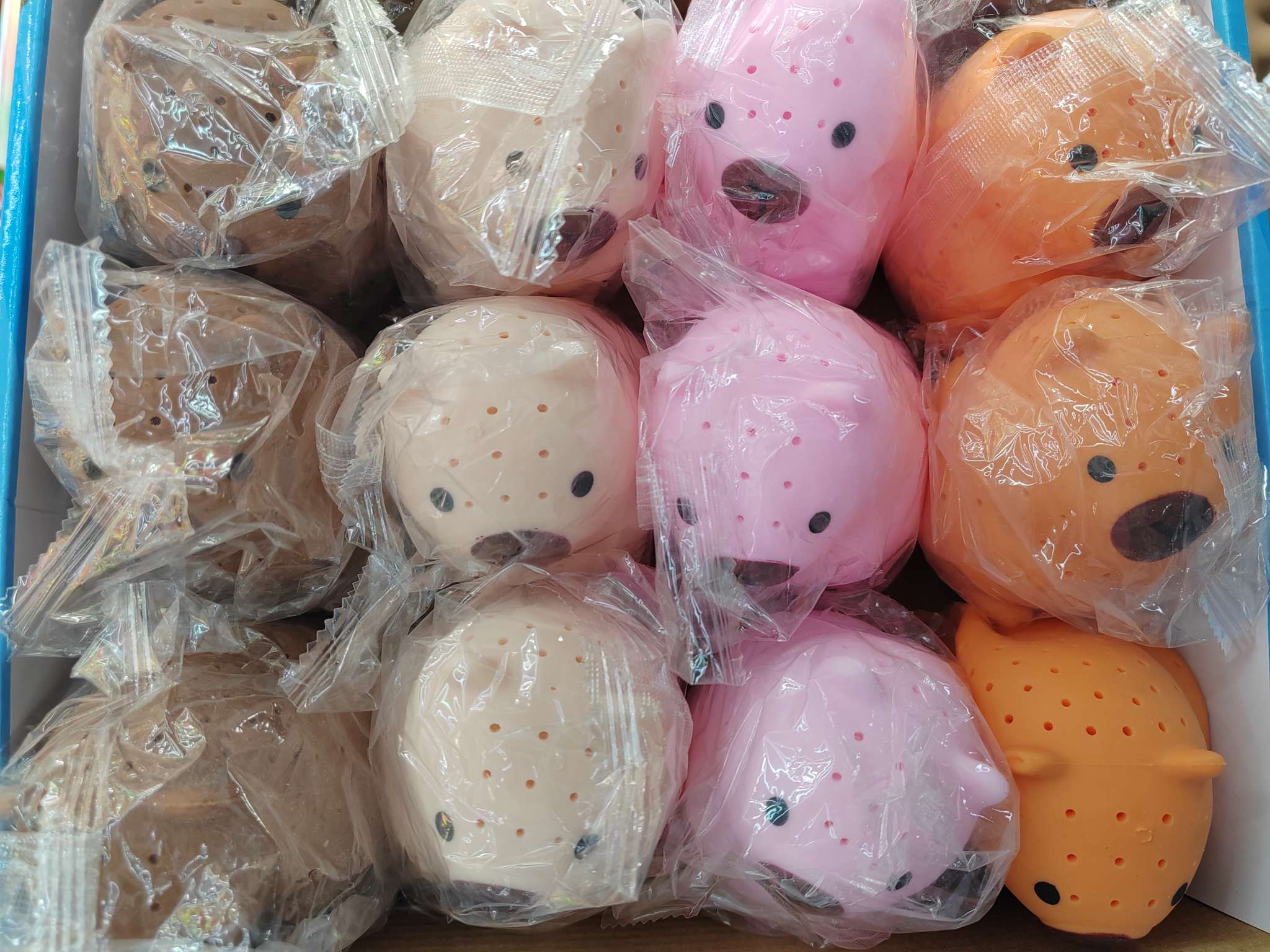 卡皮巴拉戏水捏捏乐四种颜色可选择颜色可定制