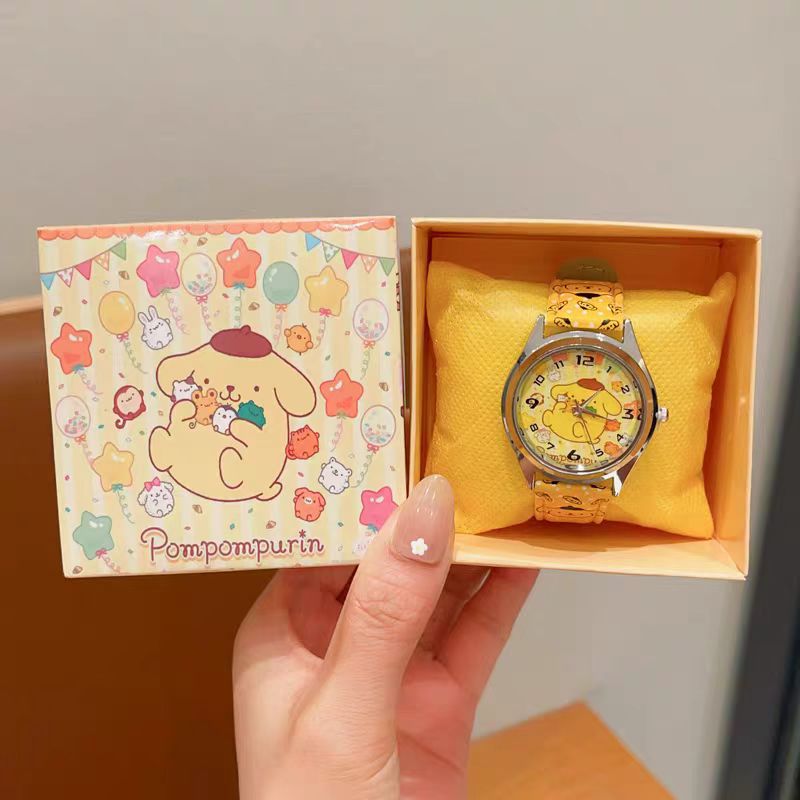 New children's watches, boys' and girls' watches, cartoon children's watches, gift box sets, primary school students' Kulomi Meile watches, laser Gatling guns, electronic luminous toys, children's small commodity ornaments, fun and creative toys detail image 7