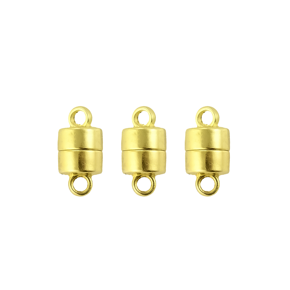 Cylindrical magnetic clasp bracelet, necklace link clasp, magnetic clasp diy accessory
