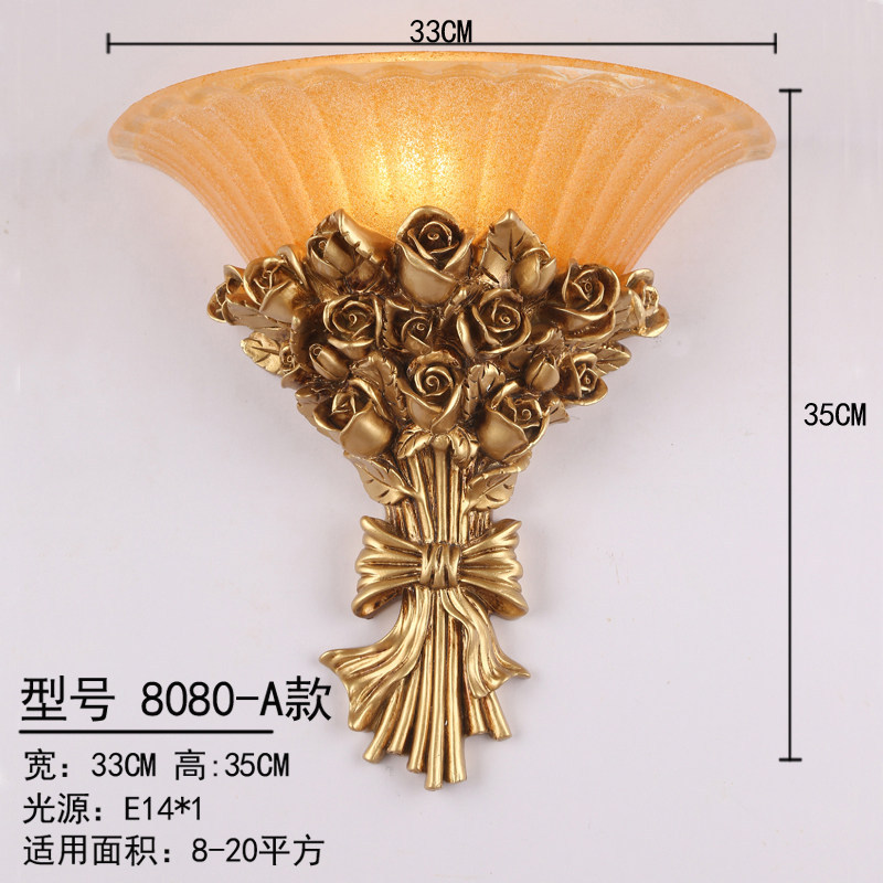 壁灯客厅创意北欧个性卧室天使大象别墅工程过道背景墙欧式床头灯详情2