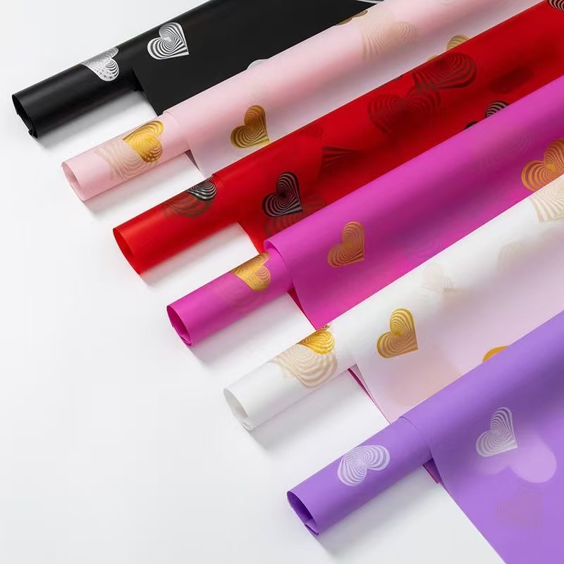 Croti Ai Neon Paper, flower packaging, flower wrapping paper, bouquet wrapping paper details Picture