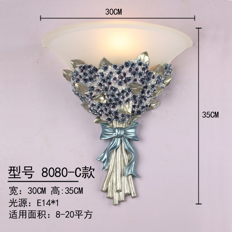 壁灯客厅创意北欧个性卧室天使大象别墅工程过道背景墙欧式床头灯详情4