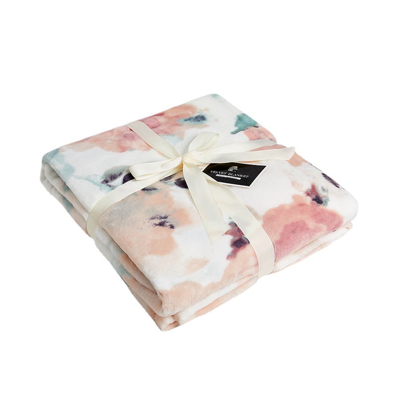 卡通图案压花儿童毛毯