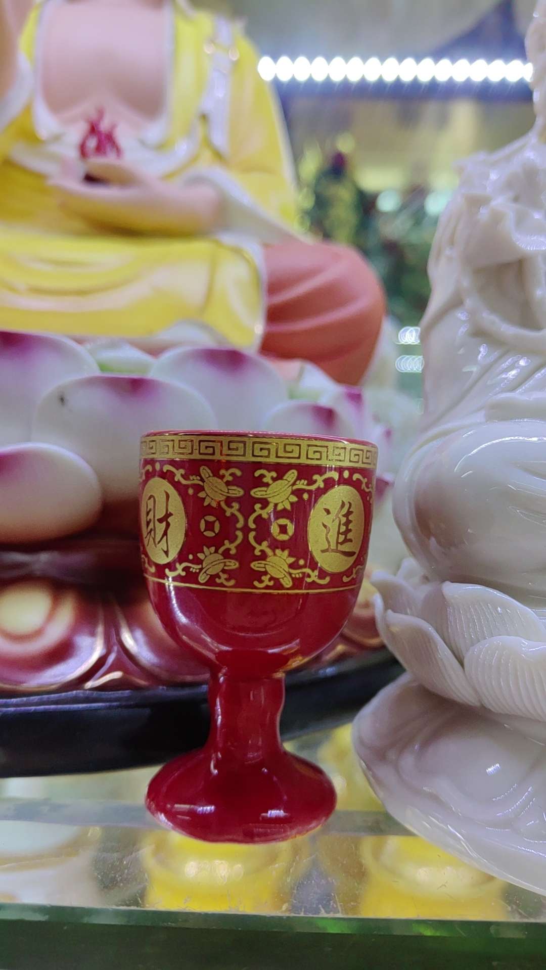 Ceramic thin wine glass, 4CM, A167897
