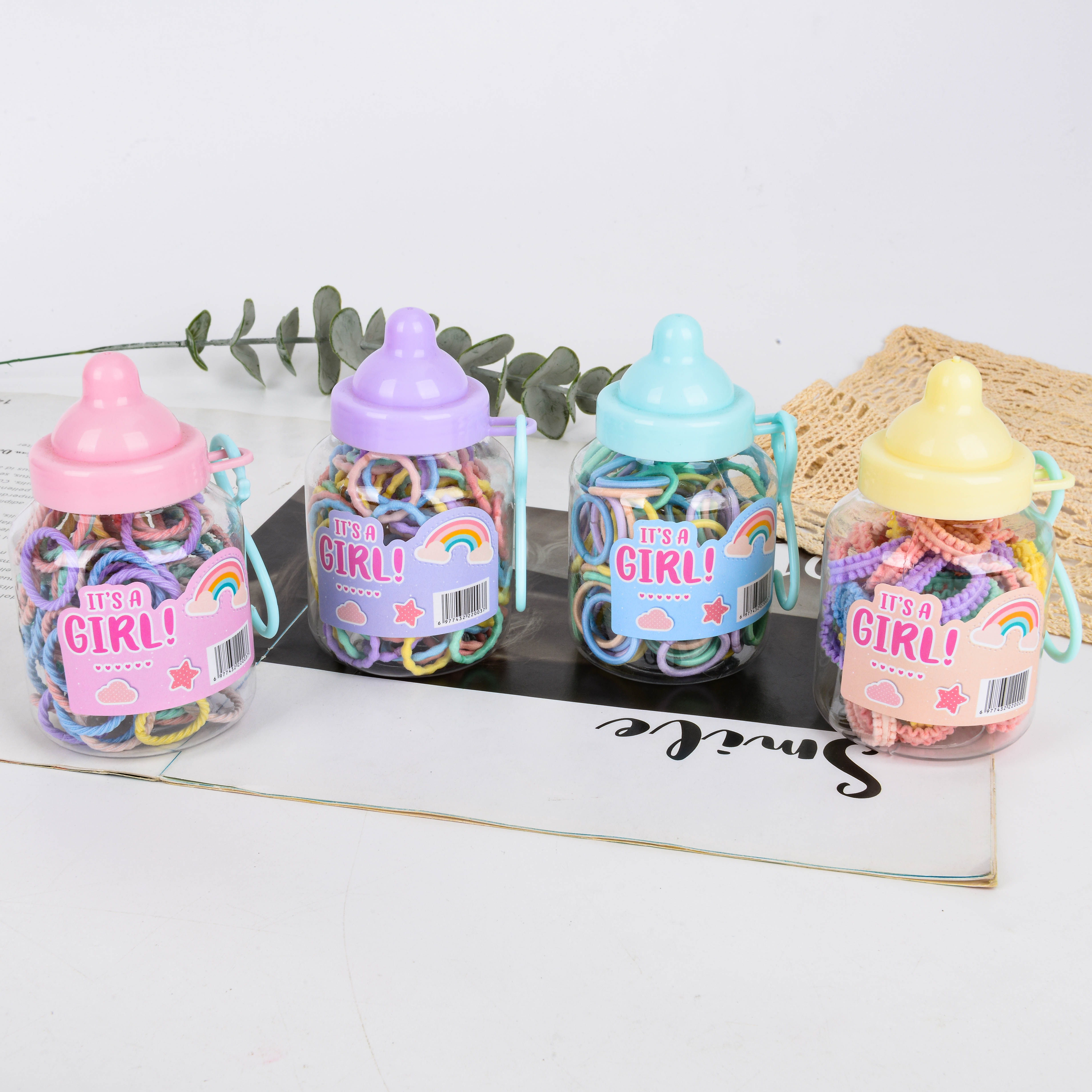 韩版拼接简约时尚女士发饰发绳头饰发圈多功能优雅气质