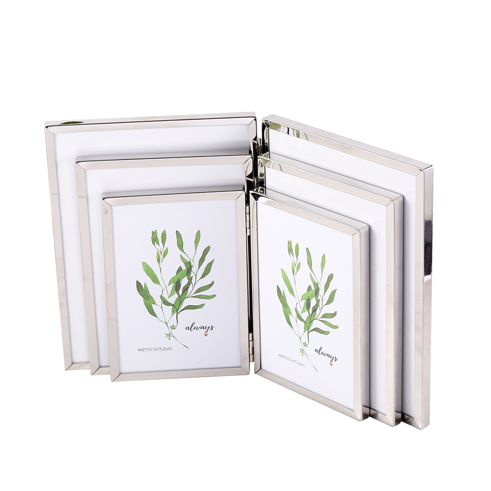 Metal stainless steel photo frame, A4 certificate photo frame display stand, 4K, 8KA3, business license certificate photo frame, picture frame Application Scenario